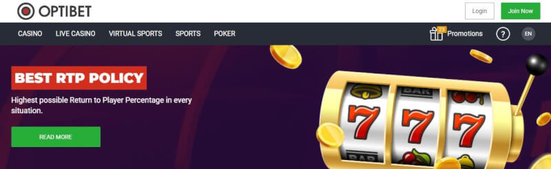 optibet homepage provides gambling games, pierwszy dodatkowy depozyt i kampanie dla nowych graczy-logo
