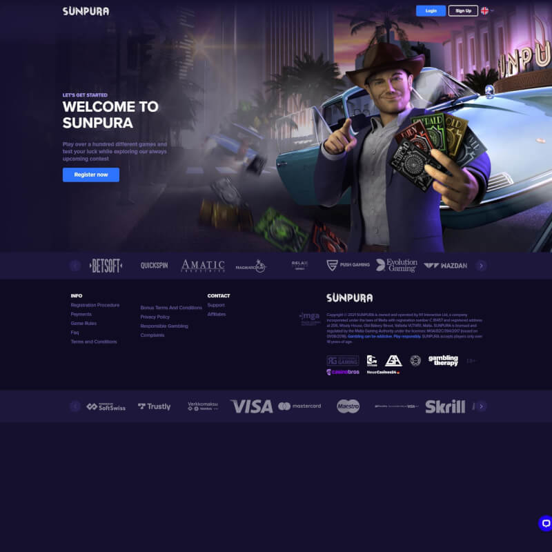 Sunpura Casino screenshot 1