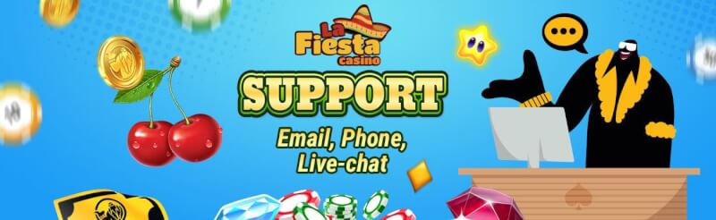 la fiesta casino support choices review-logo
