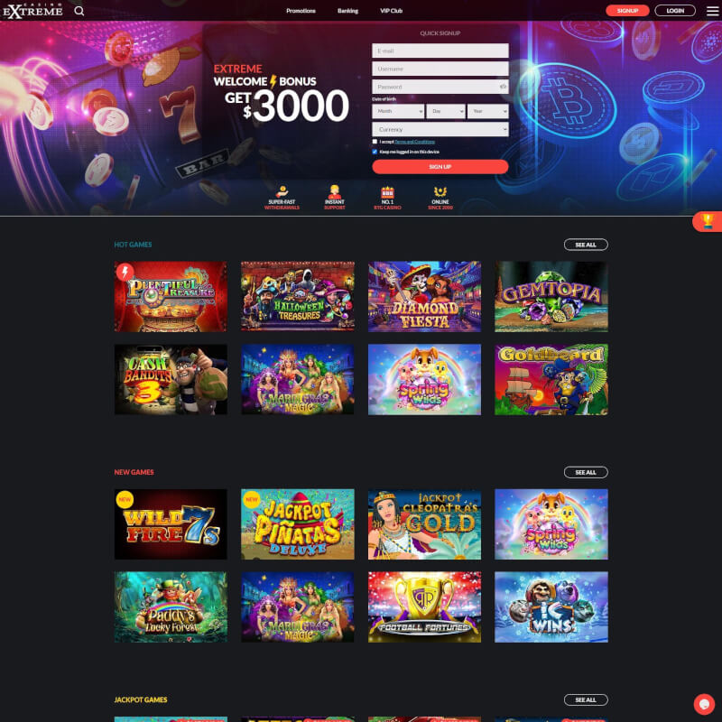 Casino Extreme screenshot 1