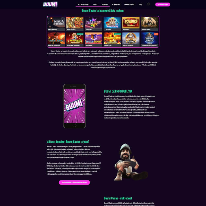 Buumi screenshot 2