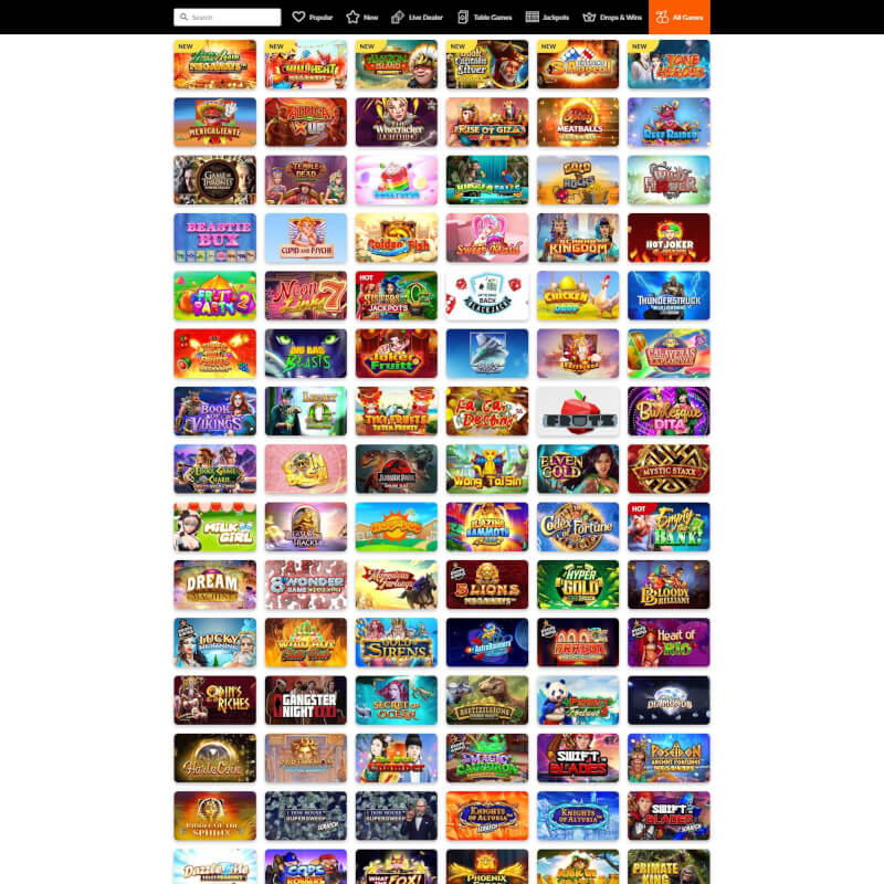 Tiger wealth Casino screenshot 2