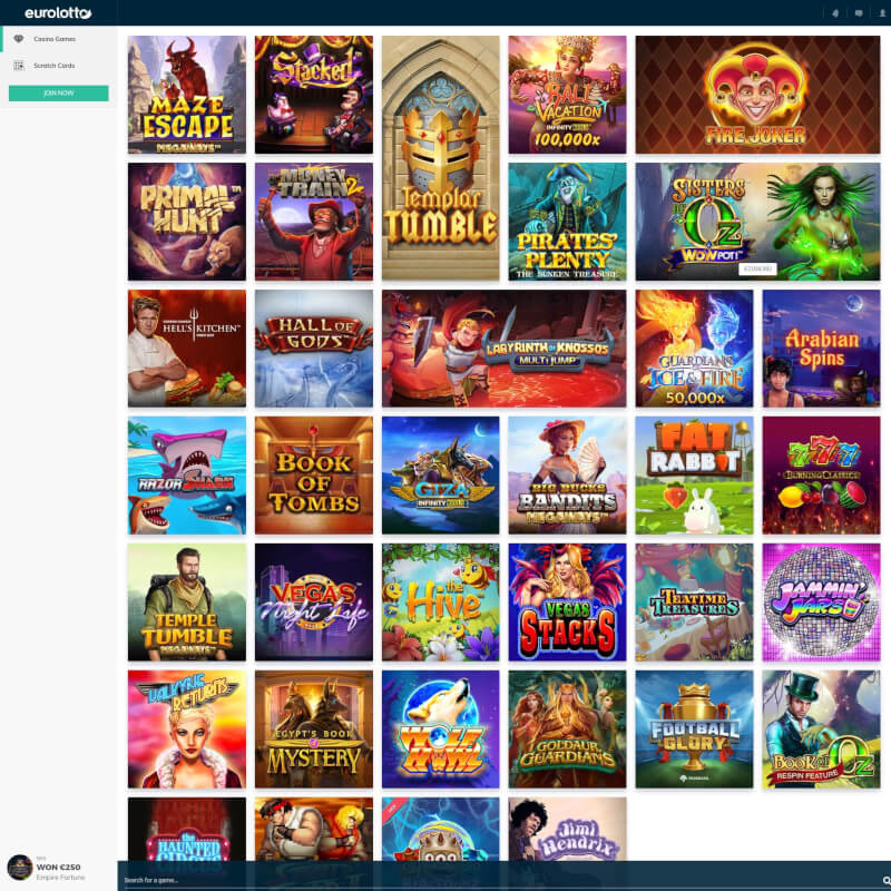 Eurolotto screenshot 2