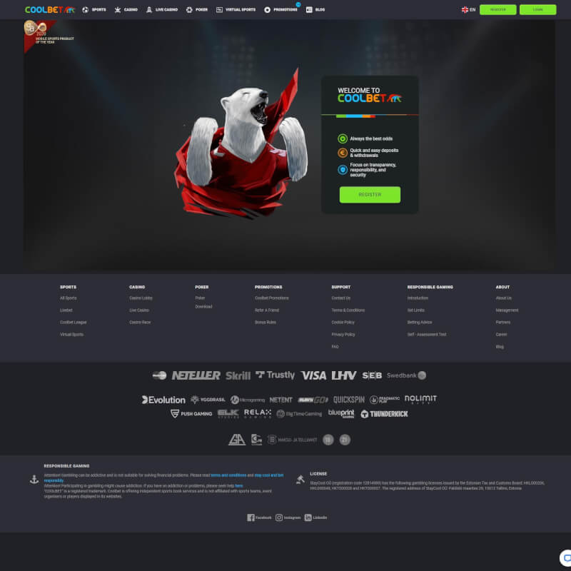 Coolbet screenshot 1