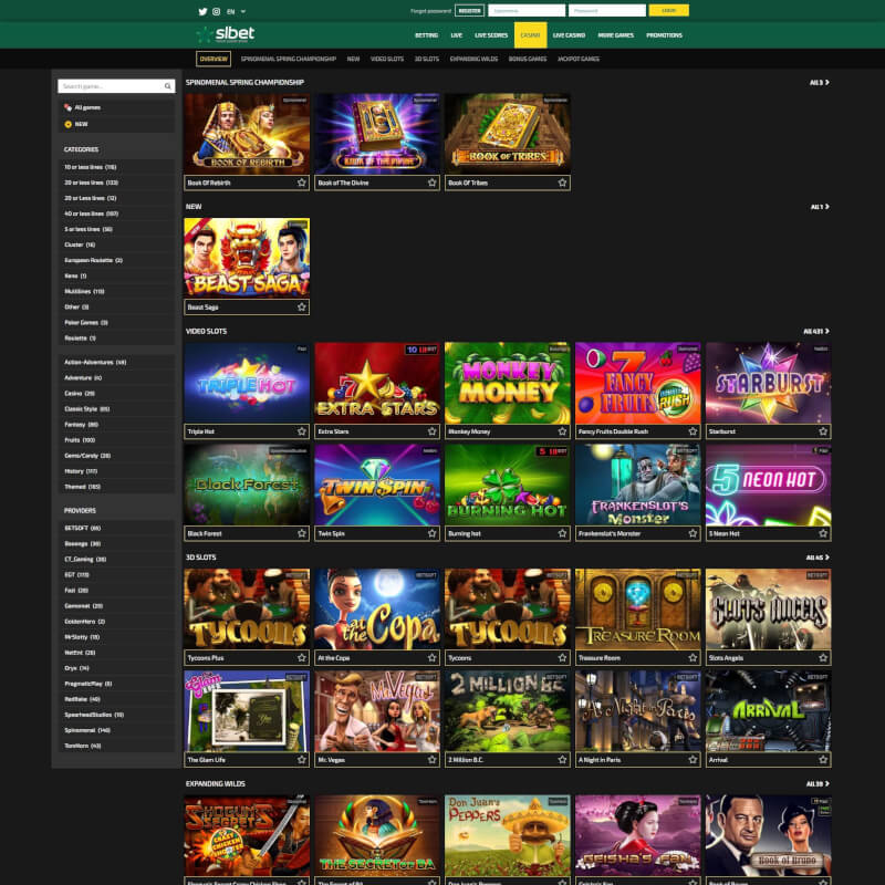 SLBetting screenshot 2