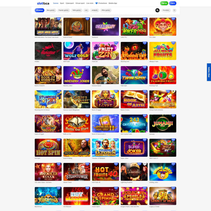 Slottica screenshot 2