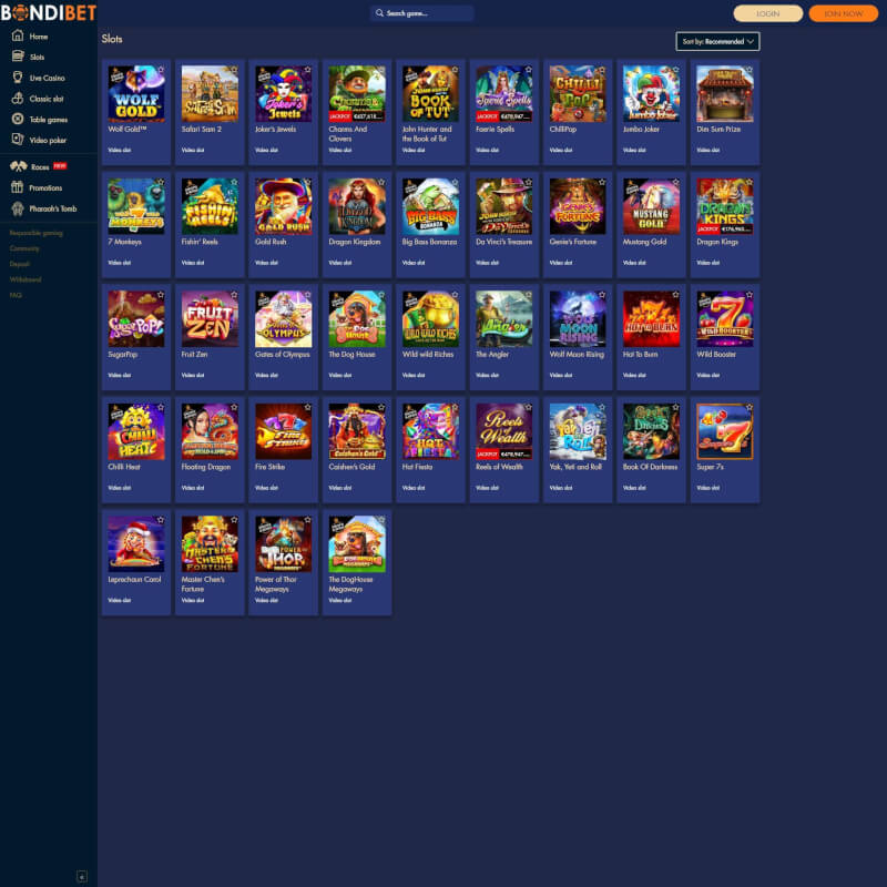 Bondibet screenshot 2