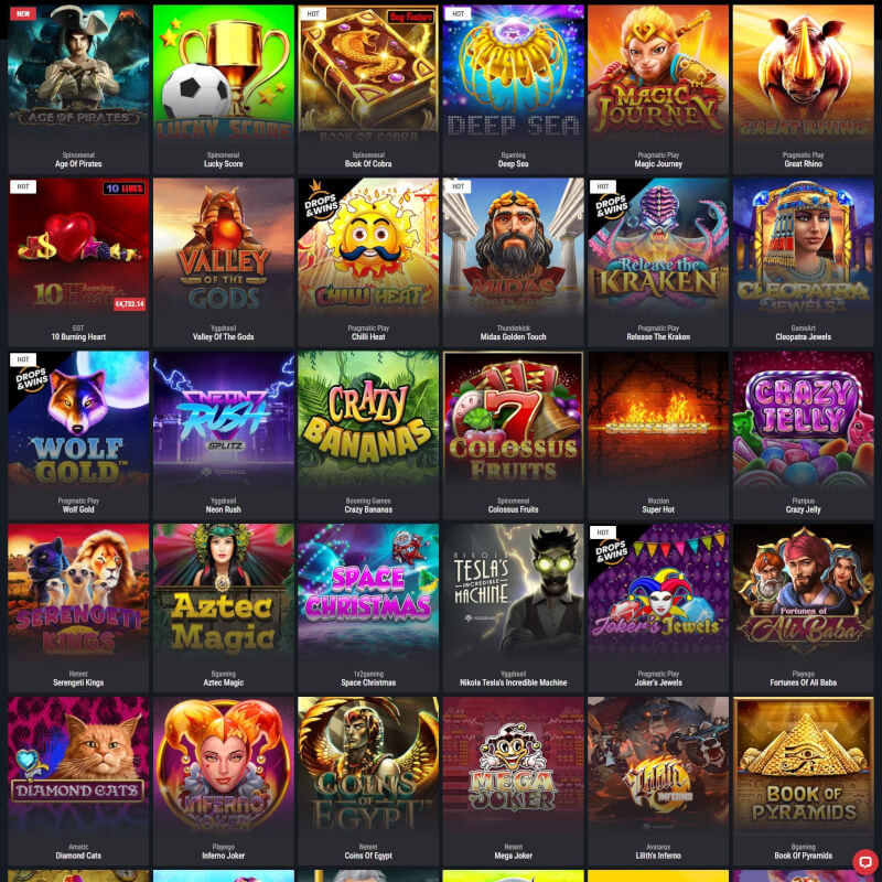 Cobra Casino screenshot 2