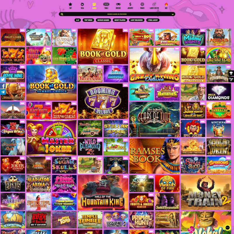 Betrocker Casino screenshot 2