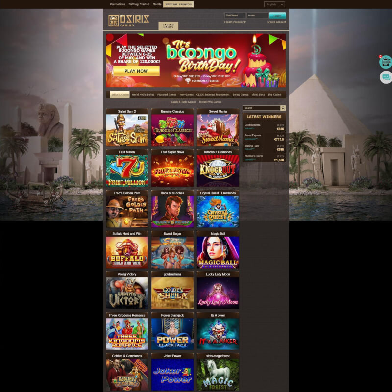 Osiris screenshot 1