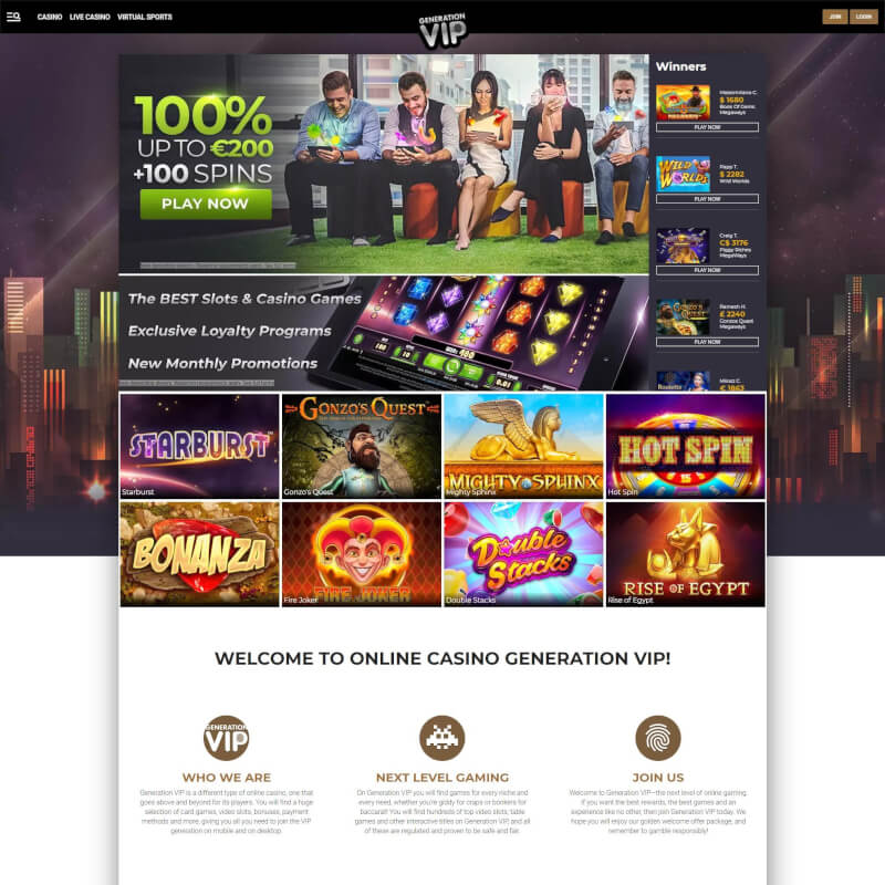Generationvip screenshot 1