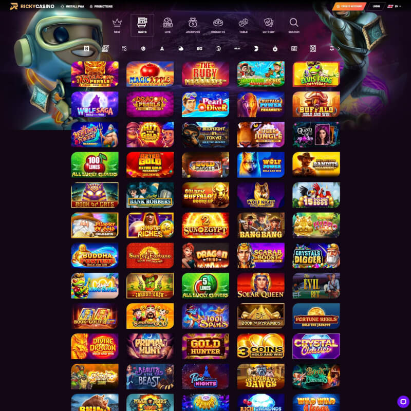 RickyCasino screenshot 2