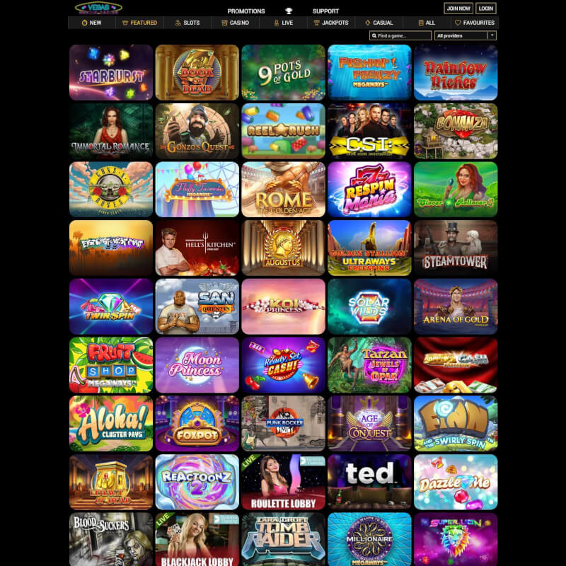 Vegas mobile phone Casino screenshot 2