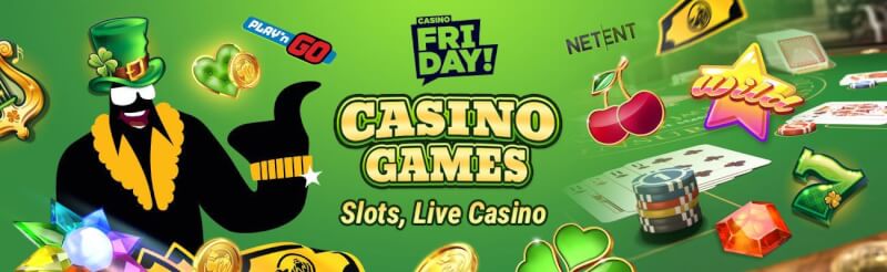 casino friday offers various gambling games like slot machines, gry kasynowe w czasie rzeczywistym, takie jak blackjack, logo bakarata i ruletki