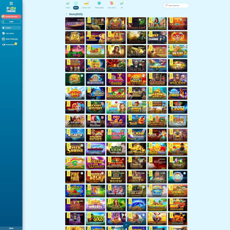 PlayFrank screenshot 2