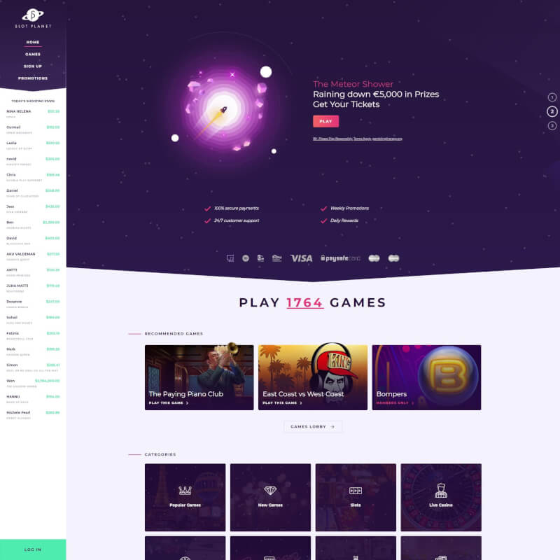Slot earth screenshot 1
