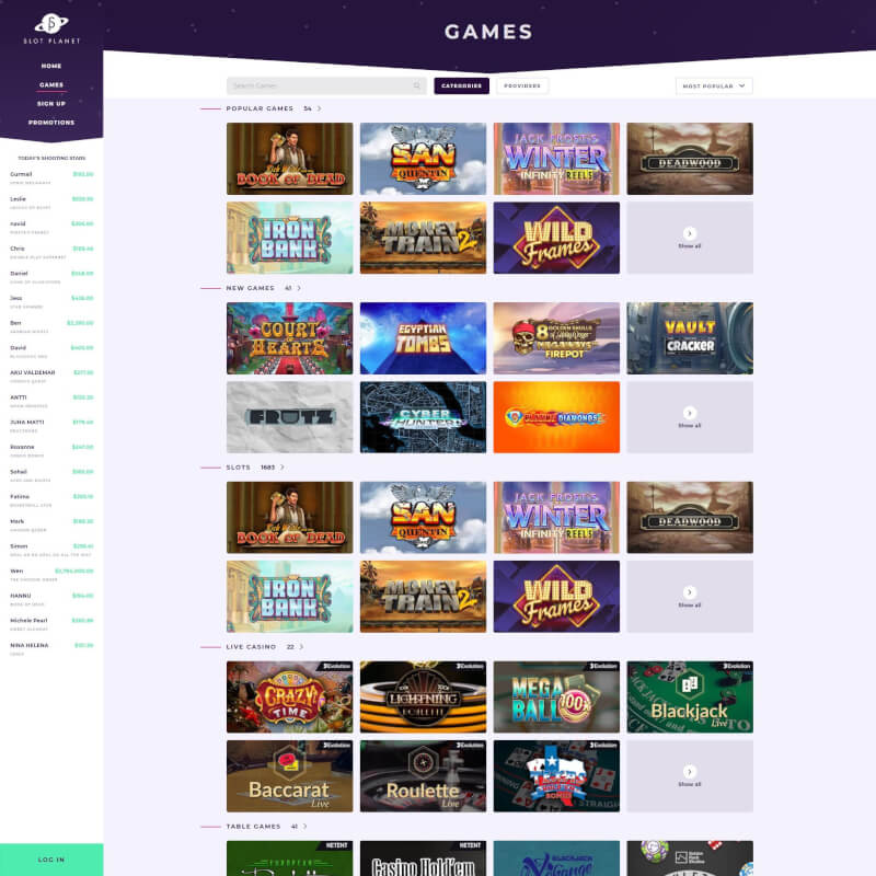 Slot globe screenshot 2