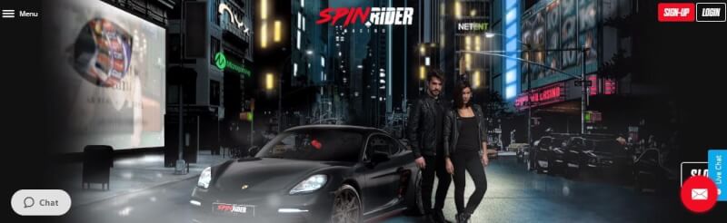 spin rider website offers casino games, bonus za pierwszy depozyt i promocje dla nowych graczy-logo