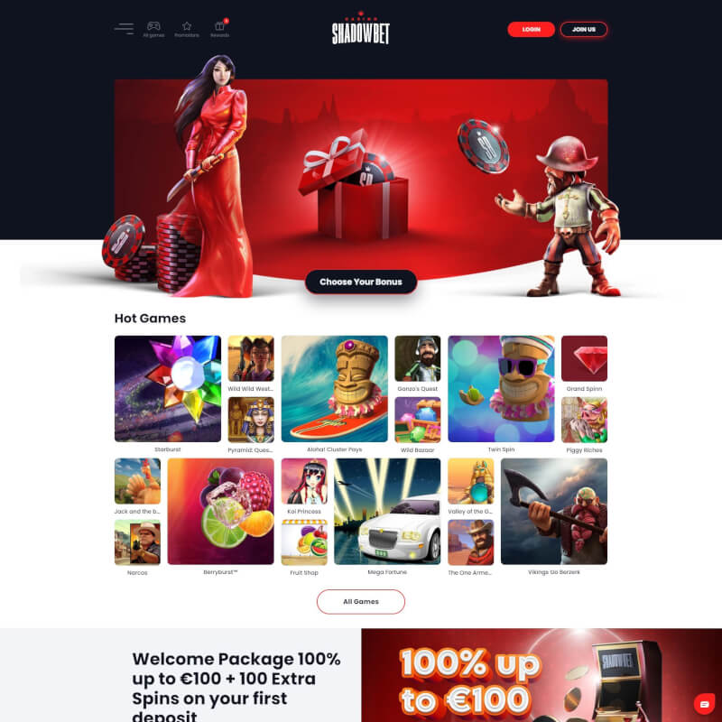 Shadowbet screenshot 1