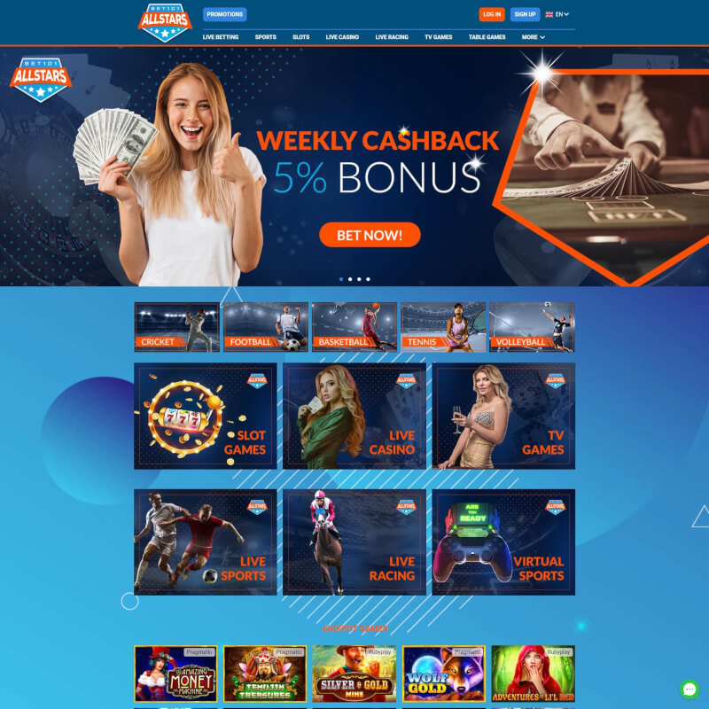 Allstars Bet 101 zrzut ekranu 1