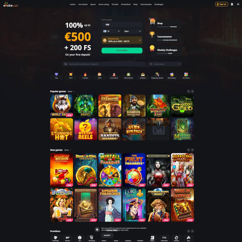 Excitewin screenshot 1