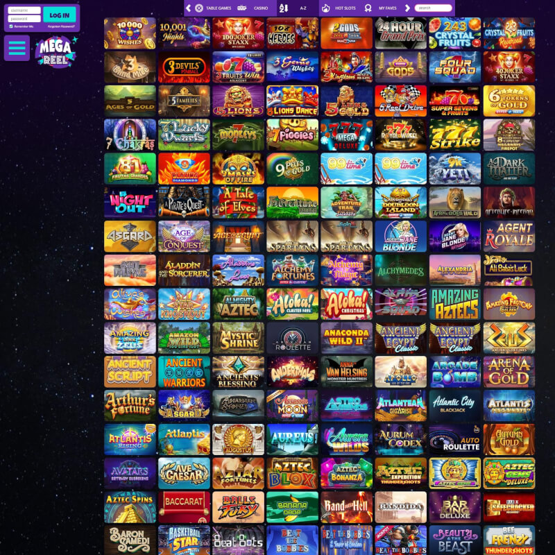 Mega Reel screenshot 2