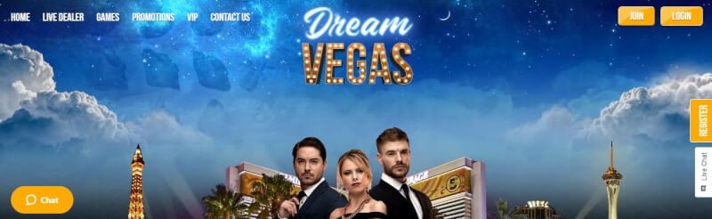 dream vegas homepage offers casino games, bonus od pierwszego depozytu i oferty dla zupełnie nowego logo gracza