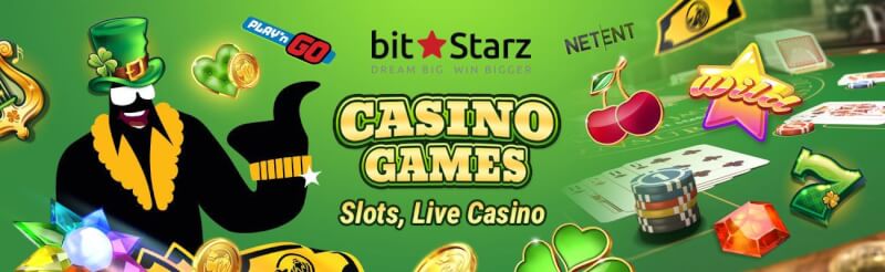 bitstarz casino offers different casino games like slots, gry kasynowe na żywo, takie jak blackjack, logo bakarata i ruletki