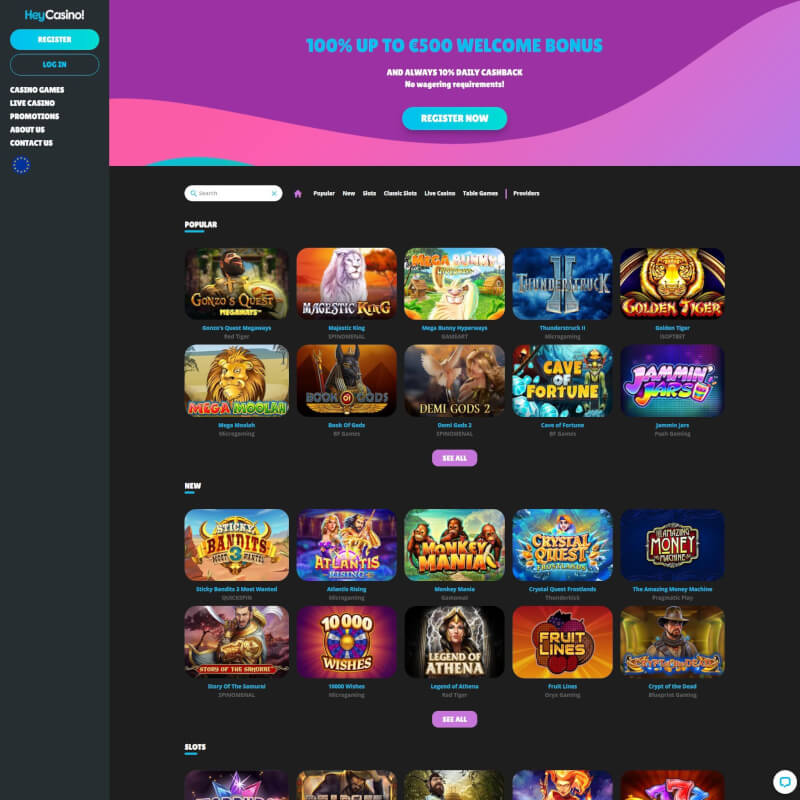HeyCasino! screenshot 1