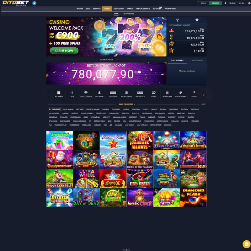 Ditobet screenshot 1