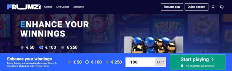 frumzi pay letter play casino homepage offers casino games, dodatek do pierwszej wpłaty i promocje dla nowych graczy-logo