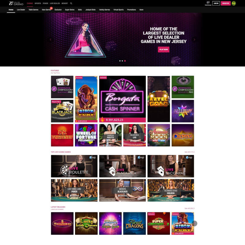 Borgata Casino screenshot 1