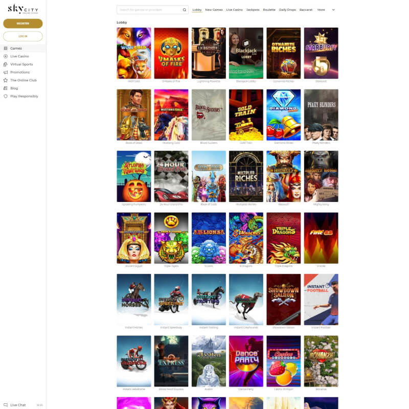 Sky City Casino screenshot 2