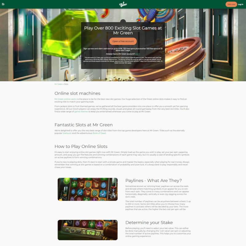 Mr Green screenshot 2