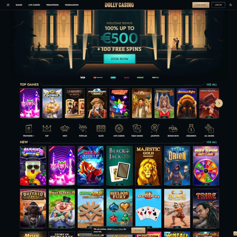 Dolly Casino screenshot 1
