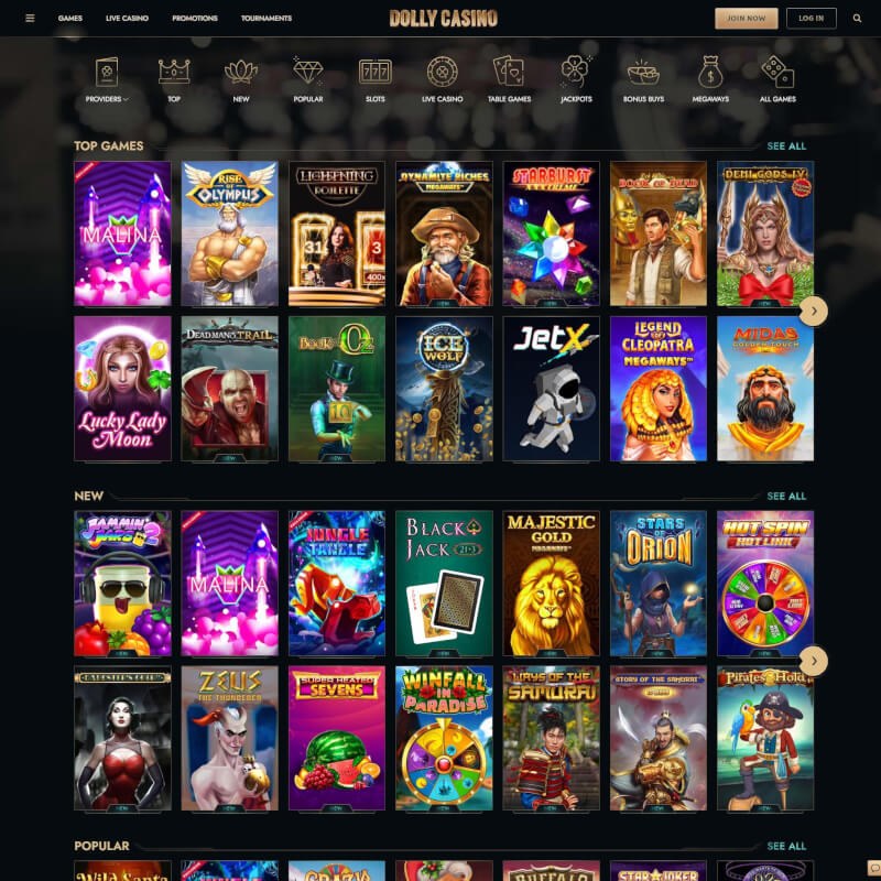 Dolly Casino screenshot 2