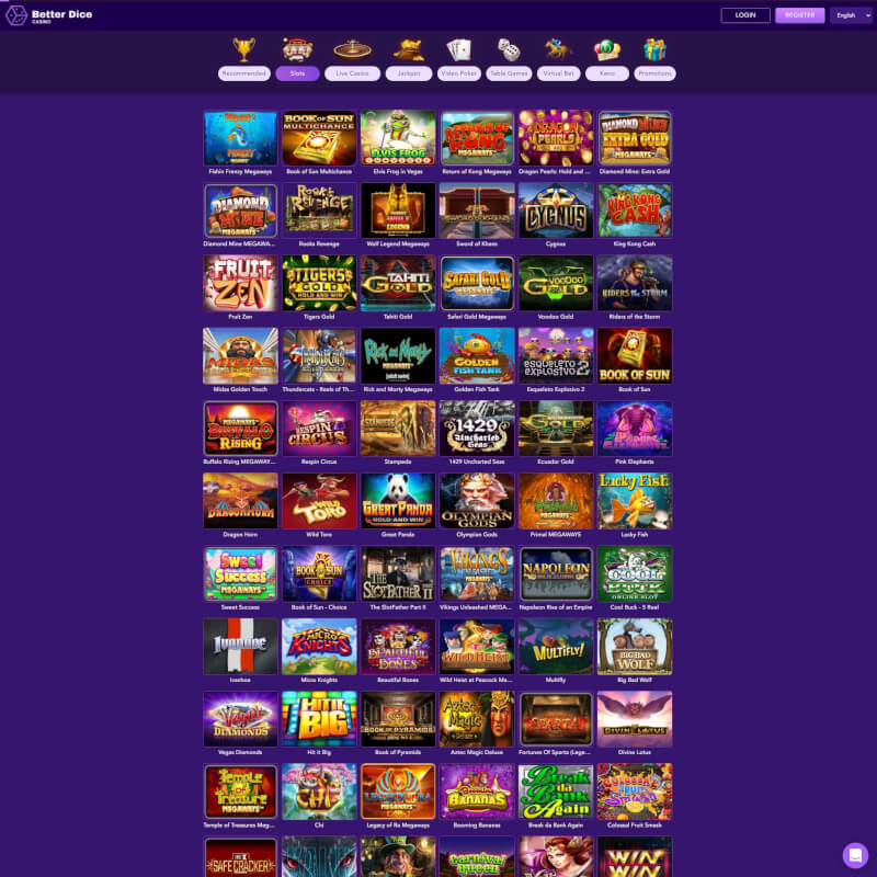 Better Dice Casino screenshot 2