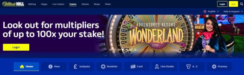 William mountain casino website offers casino games, pierwszy dodatkowy depozyt i promocje dla zupełnie nowego logo gracza