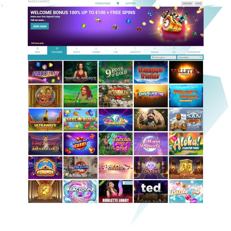 Dazzle Casino screenshot 2