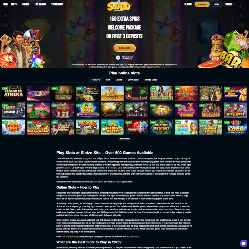 Slotzo screenshot 1