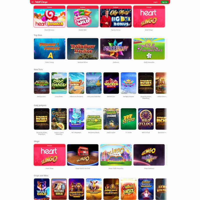 Heart Bingo screenshot 2