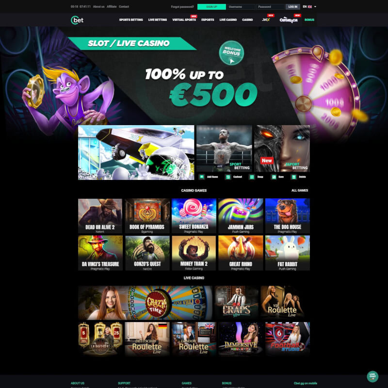 Cbet screenshot 1