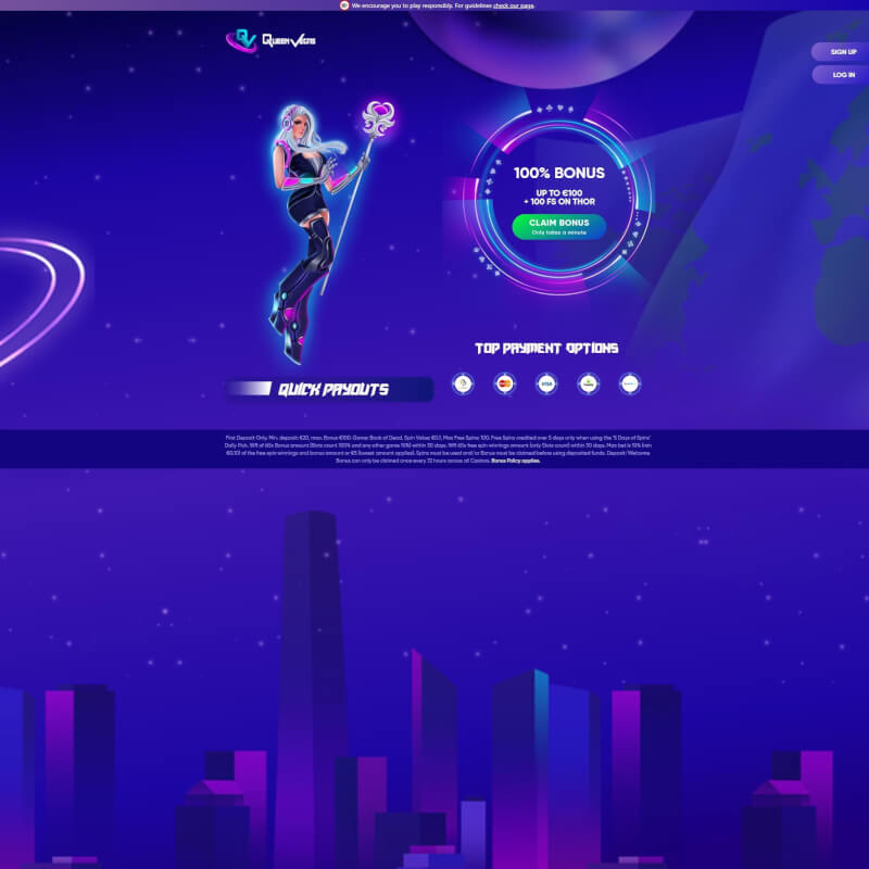 Queen Las vegas Casino screenshot 1