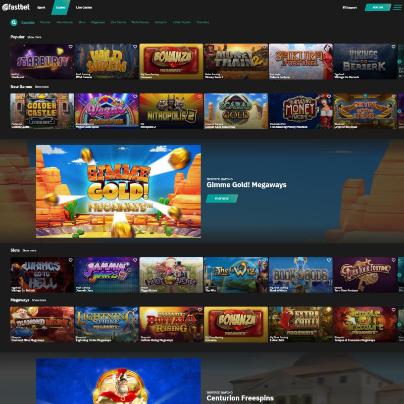 FastBet screenshot 2