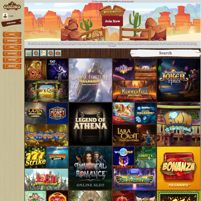 Cozino screenshot 1