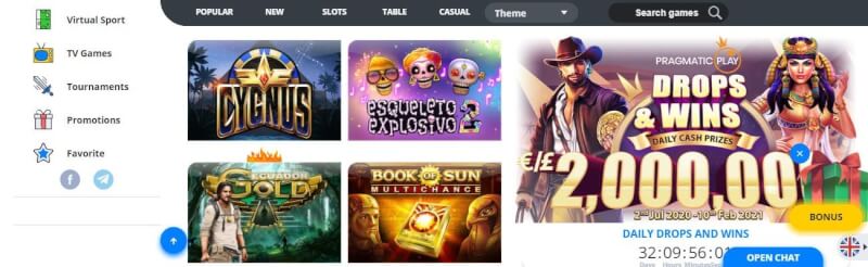 egocasino website provides gambling games, pierwszy dodatkowy depozyt i promocje dla zupełnie nowego logo gracza