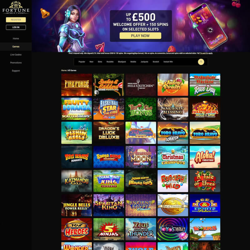 Fortune mobile phone Casino screenshot 2