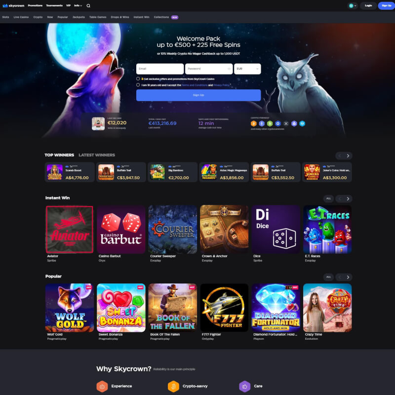SkyCrown screenshot 1