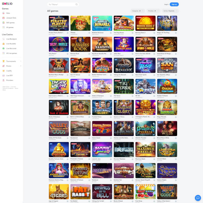 slot machines.io screenshot 2