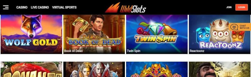 wildslots homepage provides casino games, pierwszy dodatkowy depozyt i promocje dla zupełnie nowego logo gracza